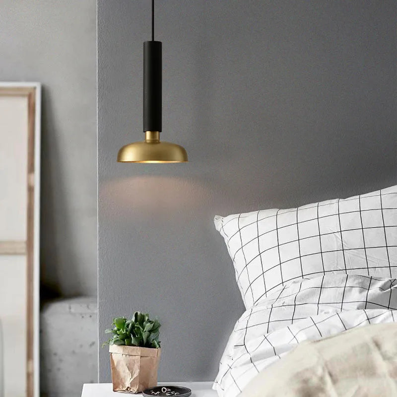 Axya Brass Chandelier Modern Nordic Industrial Pendant Light