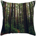 Axyaa Vintage Forest Pattern Pillow Case - Designer Sofa Cushion Cover