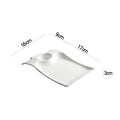Axyaa Ceramic Dumpling Sushi Dessert Snack Steak Plates - Hotel Artistic Tableware