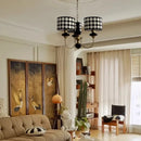 Axyaa Modern Wrought Iron Hanging Chandeliers for Home Decoration