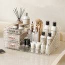 Large Capacity Cosmetic Drawer Organizer by Axyaa - Multi-functional Makeup & Lipstick Holder