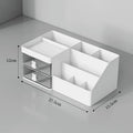Axyaa Makeup & Jewelry Organizer: Plastic Desktop Storage Box for Cosmetics & Stationery
