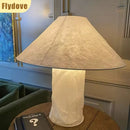 Axyaa Wabi Sabi Style DuPont Paper Art Desk Lamp for Hotel Living Room