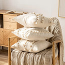 Axyaa Cotton Tassel Cushion Cover - Northern Europe Style 30X50/45X45cm