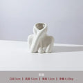 Nordic Ceramic Vases Set for Creative Flower Arrangements by Axyaa