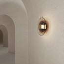 Axyaa Glass LED Wall Lamp for Modern Living Room, Bedroom, Aisle - Creative Background Lighting