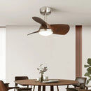 Modern Ceiling Fan with Lighting for Home, 48W Axyaa Bedroom Living Room Decor