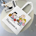 Axyaa Cartoon Dog Tote Bag - Foldable Shoulder Bag for Women and Students