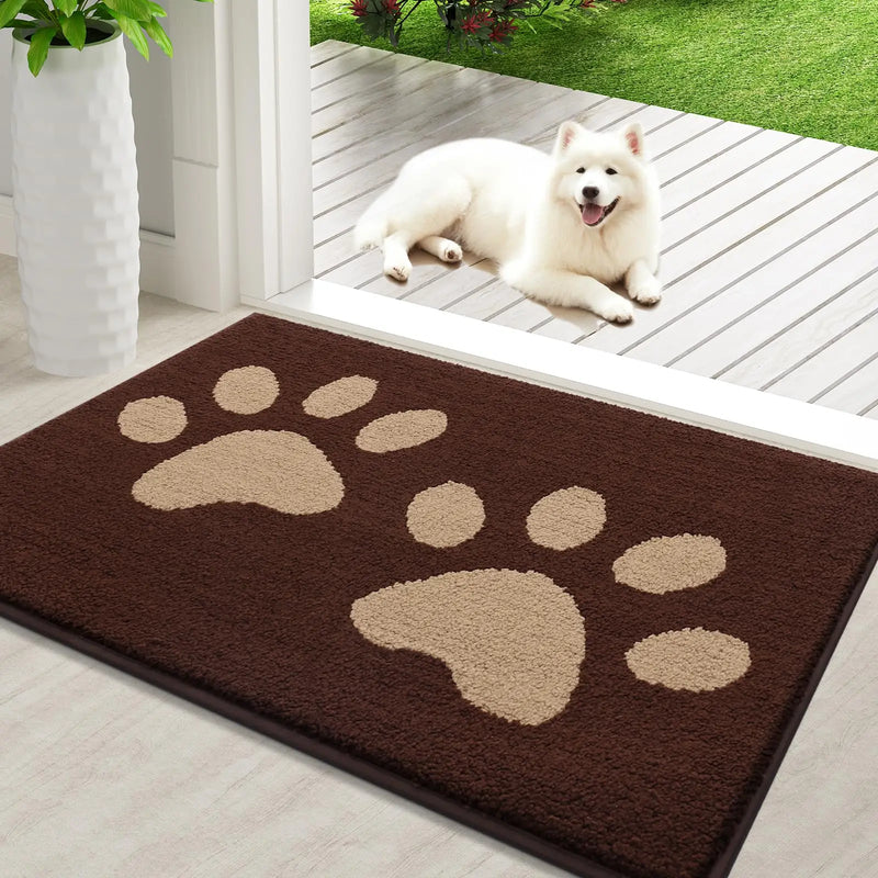 Axyaa Quick Dry Microfiber Mud Mat Dogs Entry Indoor Non-Slip Mat