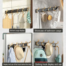 Axyaa Adjustable Bathroom Door Hook for Kitchen and Clothes Hanging