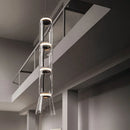 Axyaa Modern Glass LED Pendant Light for Dining Room Decoration