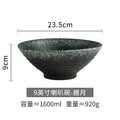 Axyaa Large Ramen and Soup Bowl Set, Japanese Ceramic Tableware