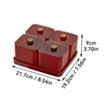 Axyaa Plastic Storage Tray for Snacks and Dried Fruits