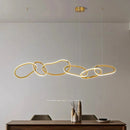 Axyaa Nordic Dining Room Pendant Ceiling Chandelier for Living Room