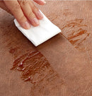 Axyaa Cowhide Grain Leather Placemats: Waterproof, Oilproof, Anti-skid Dinner Mats
