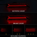 Axyaa LED Rear Bumper Reflector Lights for Honda CRV CR-V BRV 2007-2009 - Brake Warning & Turn Signal Lamps