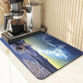Axyaa Silicone Placemat Dish Table Mats Architecture Printing