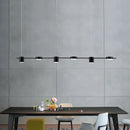Axyaa Modern LED Pendant Light, Dimmable Kitchen Chandelier for Living Room, Dining Room, Bar