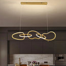 Axyaa Modern Ceiling Chandelier | Dining Room Hanging Light Fixture | Indoor Pendant Lamps