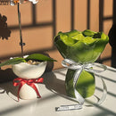 Axyaa Ceramic Flower Vase Hydroponic Decorative Arrangement Bouquet