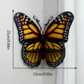 Axyaa Butterfly Crystal Shelf: Home Decor Essential Oil Rack & Floating Wall Display