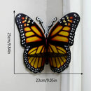 Axyaa Butterfly Crystal Shelf: Home Decor Essential Oil Rack & Floating Wall Display