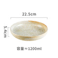 Axyaa Ceramic Tableware Set for Retro Molecular Cuisine Restaurant
