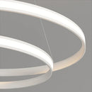 Nordic White LED Pendant Lamp by Axyaa - Minimalist Design for Home Decor