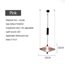 Axyaa Nordic Designer Acrylic LED Pendant Lamp for Modern Home Decor