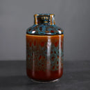 Axyaa Ceramic Cylinder Mug Coarse Pottery Coffee Cup Home Office Decor