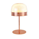 Modern Rose Gold LED Floor Table Lamp by Axyaa - Stylish Lighting for Home and Dining Areas