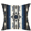 Axyaa Bohemian Style Polyester Pillowcase for Ethnic Home Decor