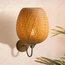 Axyaa Chinese Style Bamboo LED Wall Lamp for Living Room, Bedroom, and Hallway