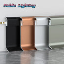 Axyaa LED Skirting Line Aluminum Profile Baseboard Corner Strip Lights