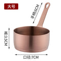 Axyaa Stainless Steel Sauce Pan with Handle and Mini Seasoning Dishes