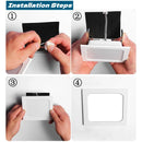 Axyaa Square LED Downlights: Ultra-thin 9W/12W/24W Grille Panel Lamps for Indoor Spot Lighting