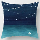 Axyaa Geometric Pattern Car Sofa Cushion Cover - Classic Square Pillowcase