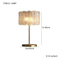 Axyaa Clear Glass Crystal Floor Lamp: Luxe Standing Light for Home Decor & Bedside