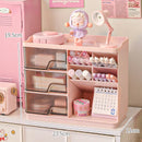 Axyaa Desktop Organizer Drawer Pen Holder Multi-functional Storage Rack