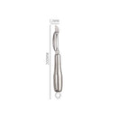 Axyaa Stainless Steel Vegetable Fruit Peeler Grater Knife - Kitchen Gadget