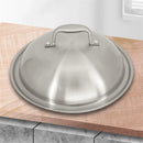Axya High Arch Stainless Steel Pot Cover, Thick Baking Stove Miracle Lid for Household Cookware