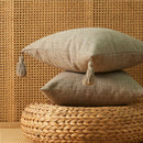 Yellow Linen Cushion Cover by Axyaa ��� Decorative Home Sofa Pillowcase
