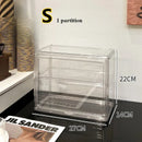 Axyaa Dolls Badge Acrylic Display Stand for Action Figures - Dustproof Organizer Cabinet