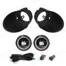 Axyaa LED Fog Light Angel Eyes DRL for Toyota Tacoma Tundra Sequoia 2005-2015