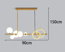 Axyaa Modern Stair Chandelier for Stylish Interior Lighting in Living Room