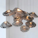 Axyaa Crystal Chandelier Stair Pendant Lamp Living Room Interior Lighting