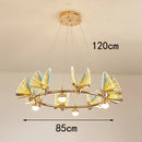 Axyaa Modern LED Pendant Chandelier for Living Room Dining Room Lighting