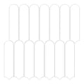 Axyaa Fish Scale Tile Stickers, Self-adhesive Backsplashes for Kitchen, Bathroom Walls