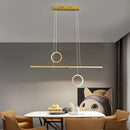 Axyaa Modern LED Suspension Pendant Lights for Dining Room and Living Room