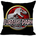 Axyaa Jurassic Park Dinosaur Print Throw Pillow Cover - Home Decor Pillow Case
